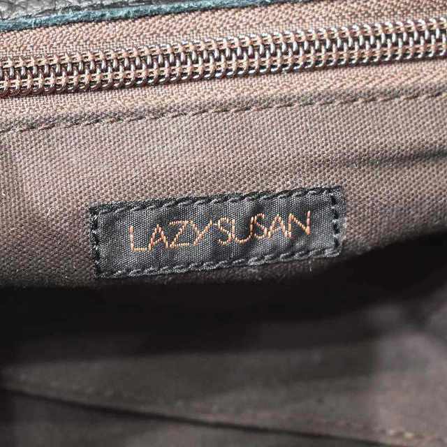 LAZY SUSAN(レイジースーザン)のLAZY SUSAN スタースタッズ レザー ミニ トートバッグ 黒 ブラック レディースのバッグ(トートバッグ)の商品写真