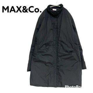 マックスアンドコー(Max & Co.)のMAX&Co.★スタンドカラー 中綿ジャケット ロングコート ブルゾン(ロングコート)