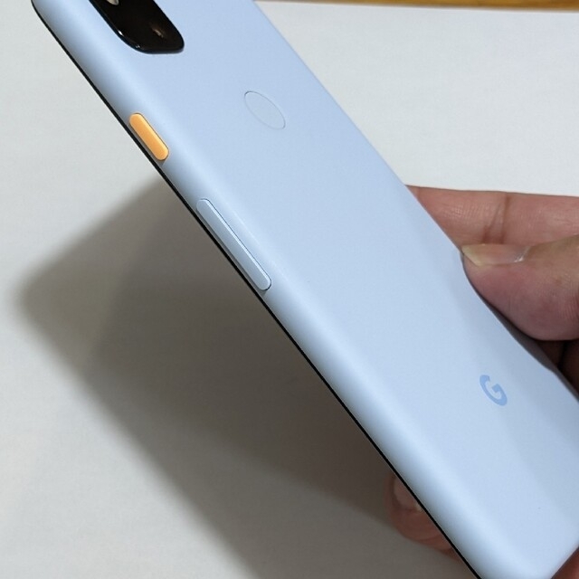 Google Pixel(グーグルピクセル)のPixel4a 128GB barley blue おまけ付き スマホ/家電/カメラのスマートフォン/携帯電話(スマートフォン本体)の商品写真