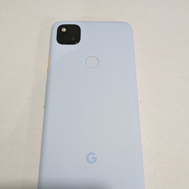 Google Pixel(グーグルピクセル)のPixel4a 128GB barley blue おまけ付き スマホ/家電/カメラのスマートフォン/携帯電話(スマートフォン本体)の商品写真