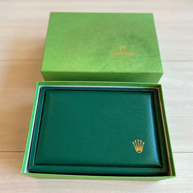 ＊希少、美品 ＊ ROLEX（ロレックス） 箱（緑色） | フリマアプリ ラクマ