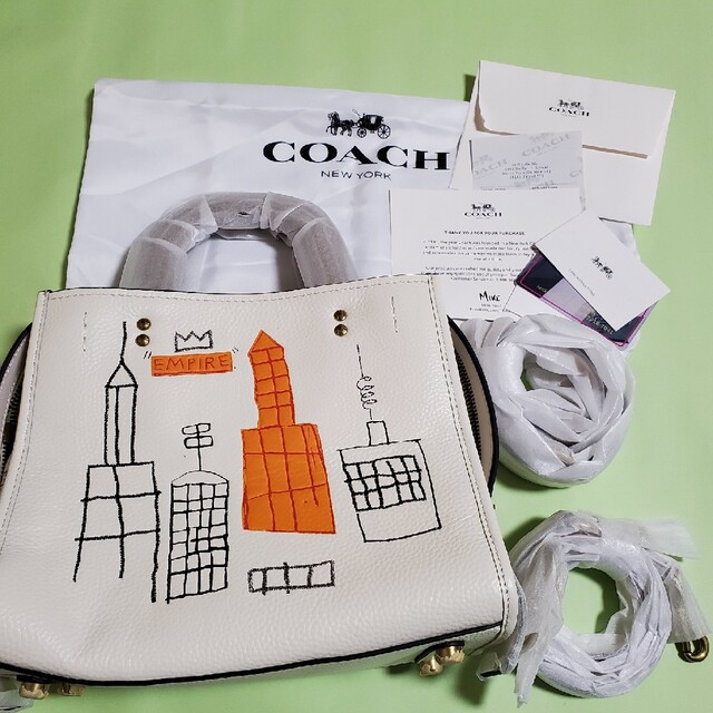 【新品☆未使用品】COACH × BASQIAT バスキア コラボ限定バック