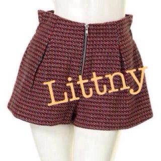 リトニー(Littny)の値下げ✴︎Littnyツイードショーパン(ショートパンツ)