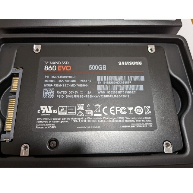 SAMSUNG - Samsung SSD 500GB 860 EVO #1の通販 by T&T's shop ...