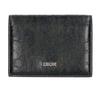 ディオール(Dior)のディオール 2ESCH136VPD オブリーク総柄ギャラクシーカードケース メンズ(名刺入れ/定期入れ)