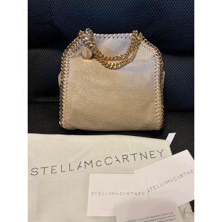 ステラマッカートニー(Stella McCartney)のステラマッカートニー　ファラベラ　タイニー　ベージュ　ゴールド(ショルダーバッグ)