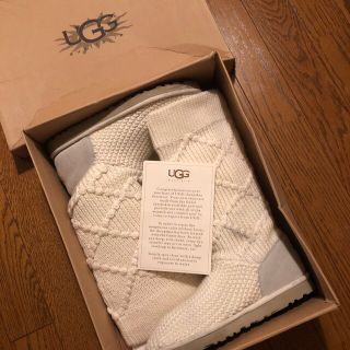 アグ(UGG)のUGG ブーツ　ニット　⭐︎お値引き⭐︎(ブーツ)