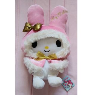 サンリオ(サンリオ)のSanrio マイメロディ ぬいぐるみ ファー クリスマス アミューズメント(ぬいぐるみ)