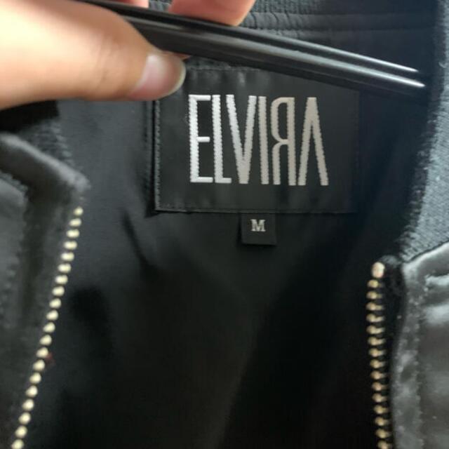 レア ELVIRA satin jacket エルビラ ma1 メンズのジャケット/アウター(ブルゾン)の商品写真