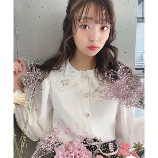 Swankiss スワンキス くま ベア フリルブラウス