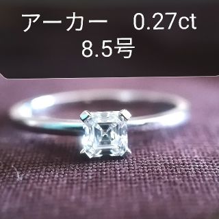 K18リング高級 ダイヤモンド 0.74 K18 リボン りぼん 一粒 ダイヤ リング 指輪