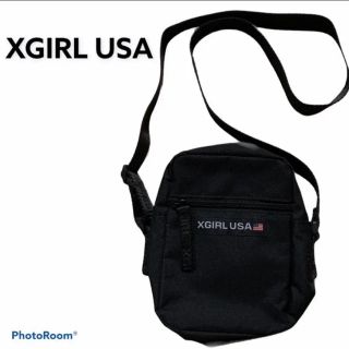 エックスガール(X-girl)の新品未使用　ショルダーバッグ エックスガール x-girl USA(ショルダーバッグ)