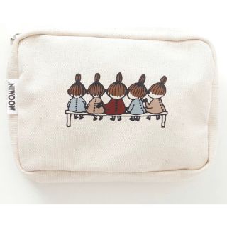 MOOMINムーミンリトルミイポーチ小物入れ収納メイク化粧リトルミィ北欧(キャラクターグッズ)