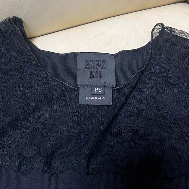 ANNA SUI(アナスイ)のto_hi_ko_ju様専用　ANNA SUI レースカットソー レディースのトップス(カットソー(長袖/七分))の商品写真