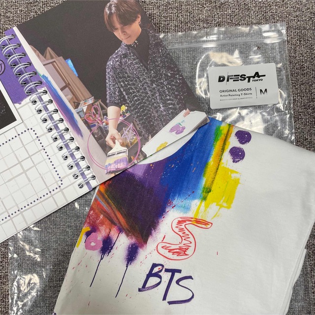 dfesta bts MサイズTシャツ BTS デコブック　セット売り