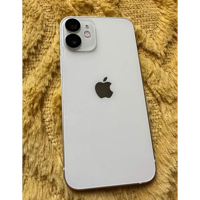 Apple(アップル)の【美品】iphone 12 mini 128GB ホワイト スマホ/家電/カメラのスマートフォン/携帯電話(スマートフォン本体)の商品写真