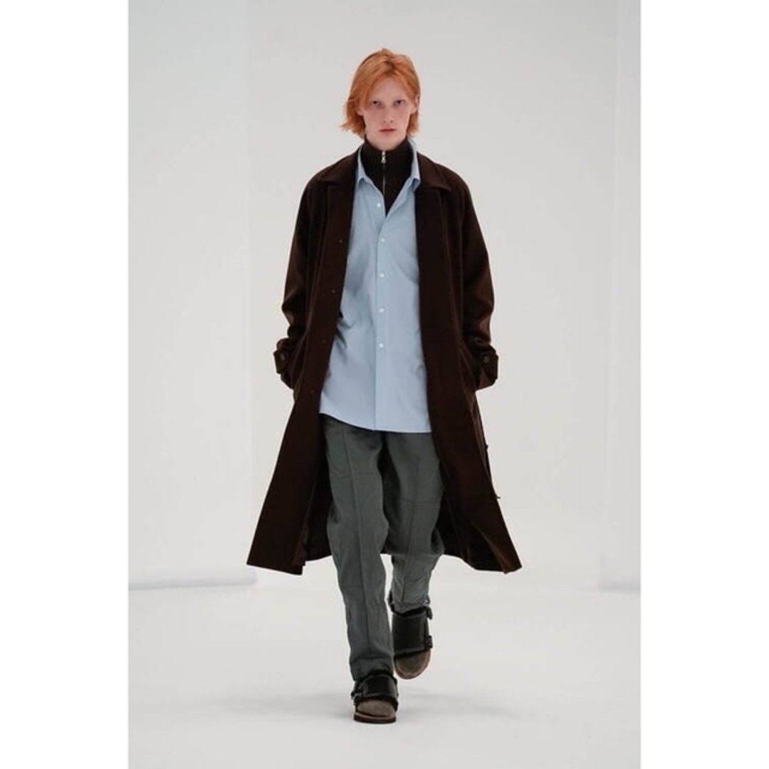 auralee baby cashmere melton coat