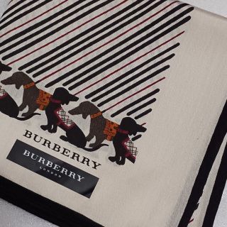 バーバリー(BURBERRY)の値下げ📌バーバリー☆大判ハンカチ🐶(ハンカチ)