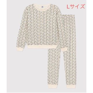 プチバトー(PETIT BATEAU)のプチバトー　新品タグ付き　長袖　パジャマ　レディースL(パジャマ)