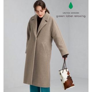 ユナイテッドアローズグリーンレーベルリラクシング(UNITED ARROWS green label relaxing)のgreen label relaxing ファブリカ チェスター コート 34(ロングコート)