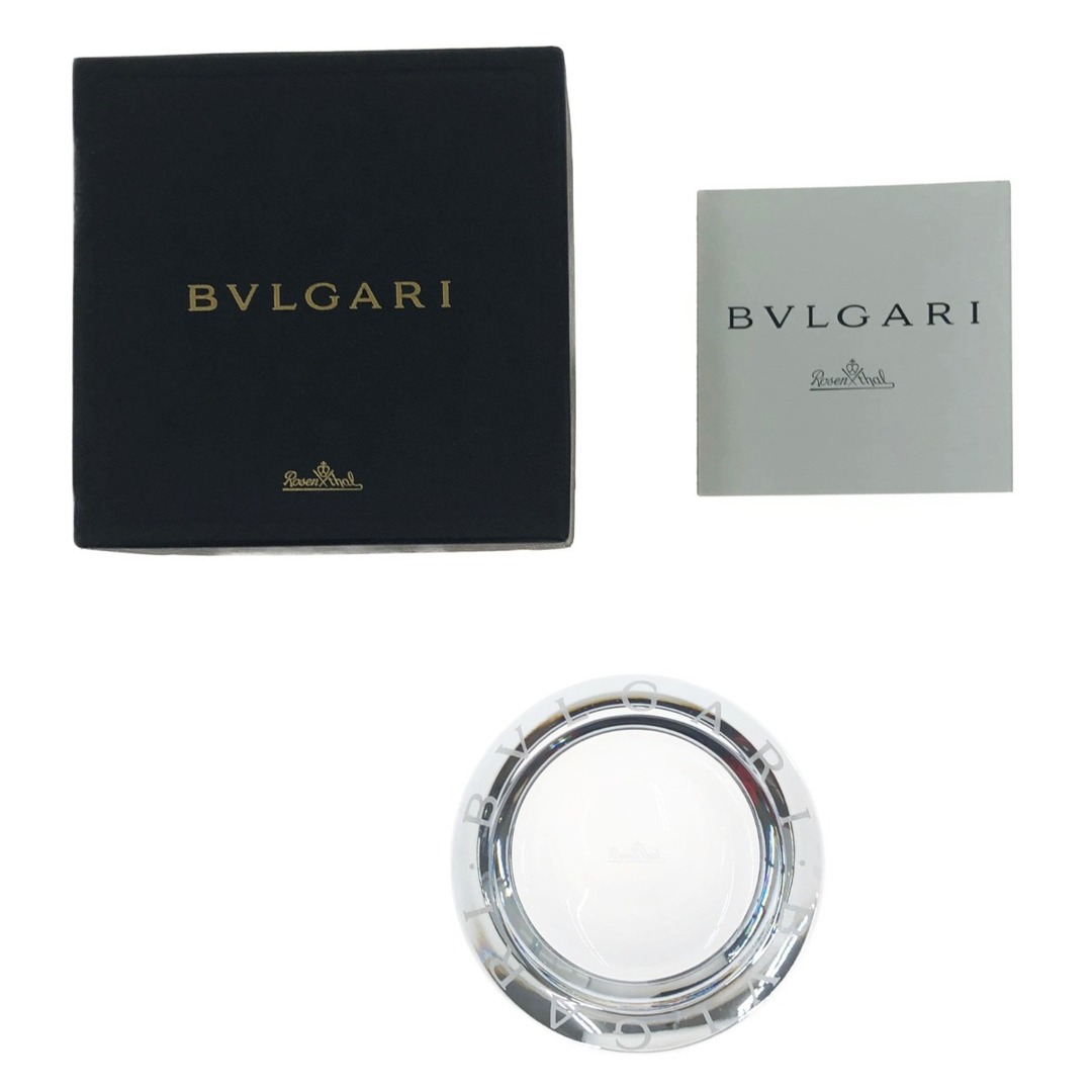 BVLGARI(ブルガリ)の〇〇BVLGARI ブルガリ ROSENTHAL ローゼンタール クリスタル アッシュトレイ 灰皿  47502 クリア メンズのファッション小物(タバコグッズ)の商品写真