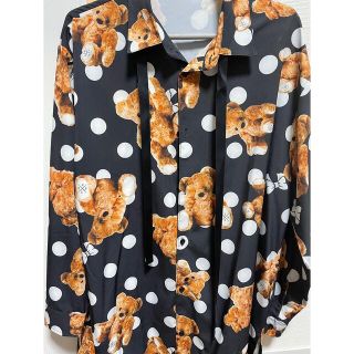 CIVARIZE - 春新作! TRAVAS TOKYO トラバストーキョー クマTシャツ 白 同時購入品 ラス1❤新品未使用♡トラバストーキョー♡フロントクマVネックビッグTシャツ♡白 Tシャツ/カットソー(半袖/袖なし)