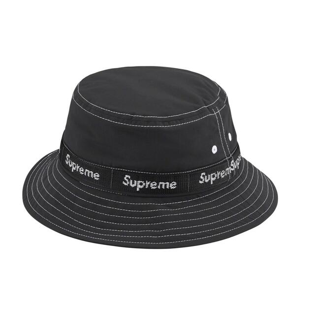 Supreme Webbing Crusher "Black" M/L バケハOff-White