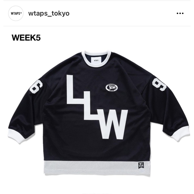 WTAPS 22aw NETMINDER LS POLY LLW BLACK