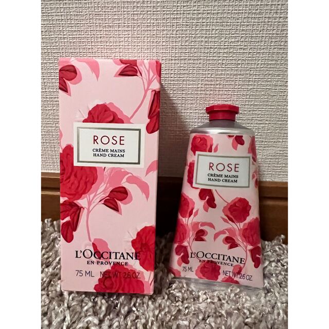 L'OCCITANE(ロクシタン)のLOCCITANE ハンドクリーム　75ml ROSE コスメ/美容のボディケア(ハンドクリーム)の商品写真