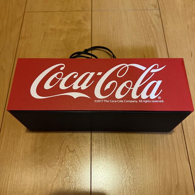 コカ・コーラ(コカコーラ)のコカコーラ　スピーカー スマホ/家電/カメラのオーディオ機器(スピーカー)の商品写真