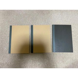 ムジルシリョウヒン(MUJI (無印良品))の【無印良品】A5ノート　3冊(ノート/メモ帳/ふせん)