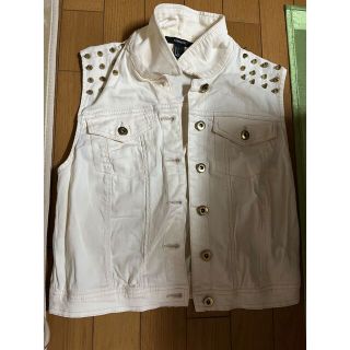 オンラインストア通販店 enof suede vest white 新品未使用