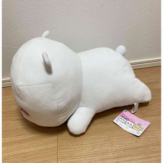 ☆新品・未使用☆ちいかわ ハチワレ いっしょにねんね 大きな BIG ぬいぐるみ 4