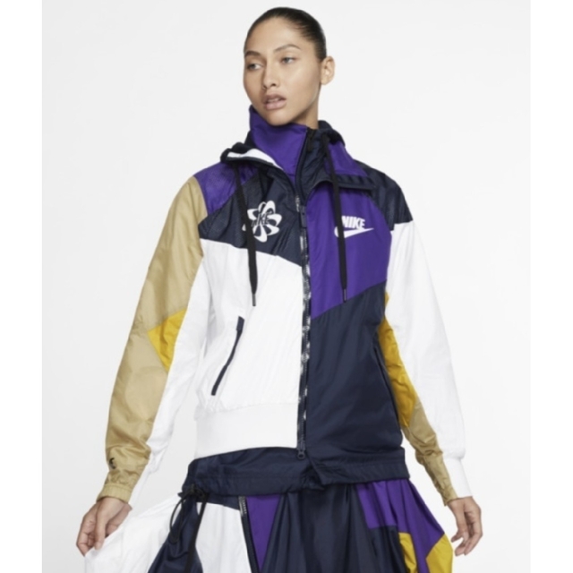 sacai(サカイ)のサカイ sacai ナイキ コラボ ブルゾン レディースのジャケット/アウター(ナイロンジャケット)の商品写真