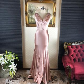 タダシショウジ(TADASHI SHOJI)のマーメイドドレスストレッチ演奏会ステージ誕生パーティーキャバ嬢ナイトクラブ(ロングドレス)