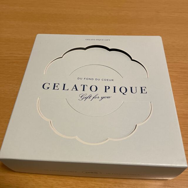 gelato pique(ジェラートピケ)のジェラピケ ハンカチ 2枚セット ギフト レディースのファッション小物(ハンカチ)の商品写真