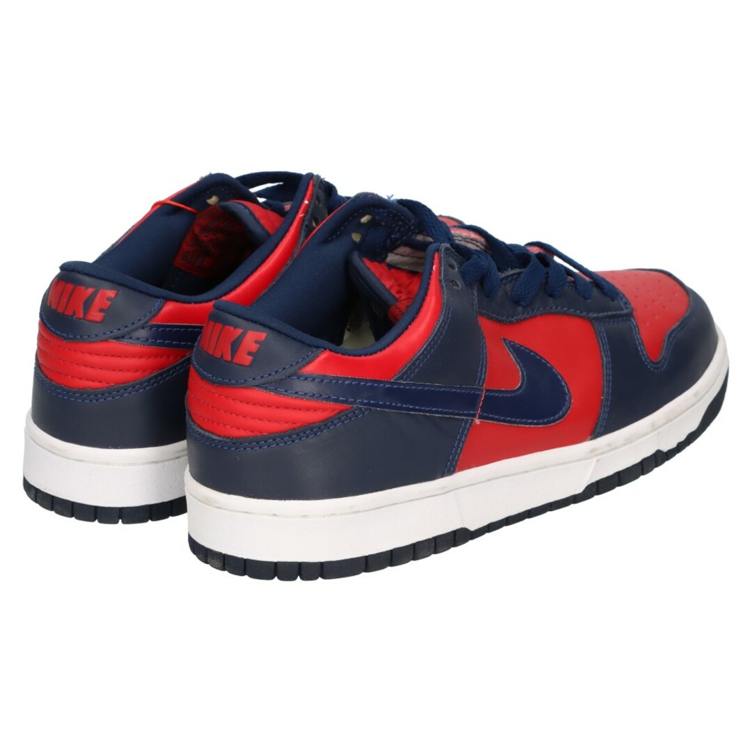 NIKE(ナイキ)のNIKE ナイキ 99年製 Dunk Low Varsity Red 630358-641 ダンク ロー バーシティレッド ローカットスニーカー US9.5 ネイビー/レッド メンズの靴/シューズ(スニーカー)の商品写真