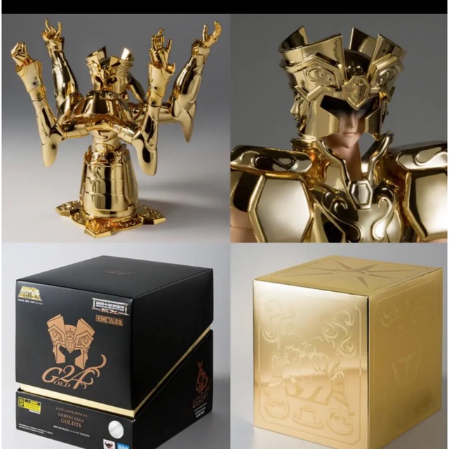 新品特価品 新品 聖闘士聖衣神話EX ジェミニサガ GOLD24 輸送箱未開封