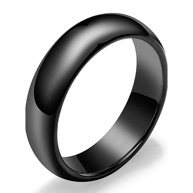 R005 指輪 メンズ レディース リング アクセサリー ペアリング 4mm メンズのアクセサリー(リング(指輪))の商品写真