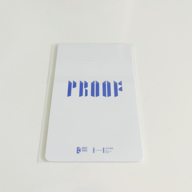 BTS Proof Collector’s Edition ランダムトレカ RM