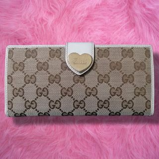 グッチ(Gucci)の【GUCCI】GGキャンバス長財布(財布)