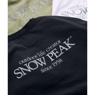 スノーピーク(Snow Peak)のSnow Peak×relume 別注リフレクターロゴ ロングスリーブ2色セット(Tシャツ/カットソー(七分/長袖))