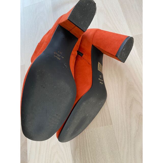 GRACE CONTINENTAL(グレースコンチネンタル)のイタリア製　グレースコンチネンタル ブーツ M オレンジ レディースの靴/シューズ(ブーツ)の商品写真