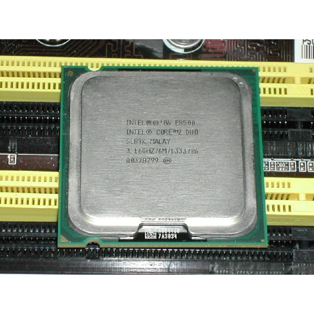 難ありマザボ　ASUS  P5Q-E  LGA775　E8500付き 4