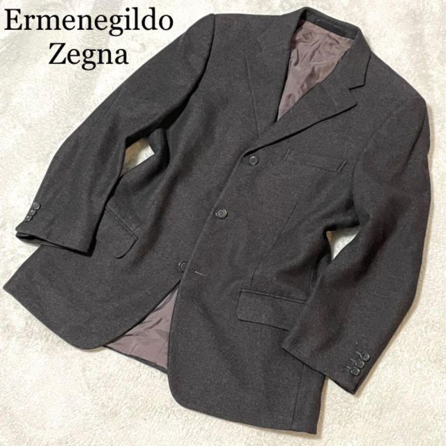 Ermenegildo Zegna(エルメネジルドゼニア)のエルメネジルドゼニア　カシミヤコンフォート　ソフトツイード　テーラードジャケット メンズのジャケット/アウター(テーラードジャケット)の商品写真