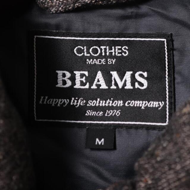 BEAMS ビームス ウールジャケット フード付き トップス アウター メンズ Mサイズ グレー BEAMSの通販 by  ブランドリユースショップ「KBNET」｜ビームスならラクマ