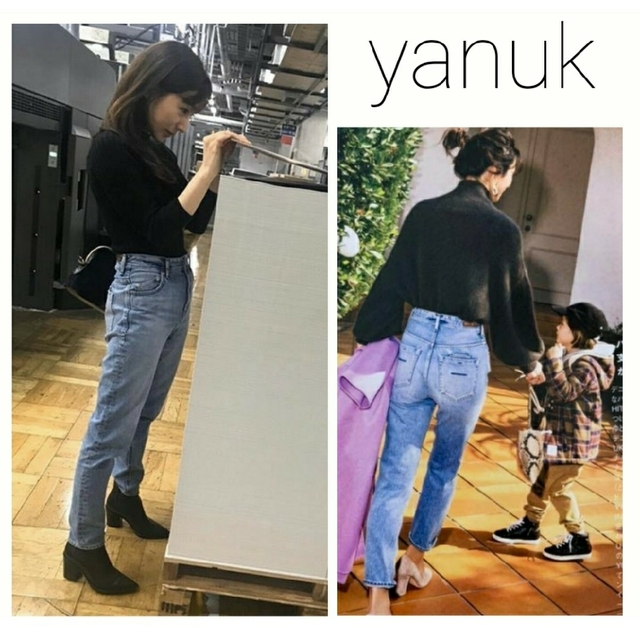 YANUK 田中みな実 High Waist RUTH デニム YANUK 田中みな実 High Waist RUTH デニム