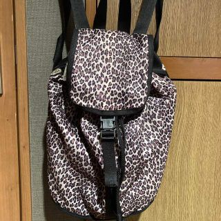 レスポートサック(LeSportsac)のレスポ　レオパードリュック(リュック/バックパック)