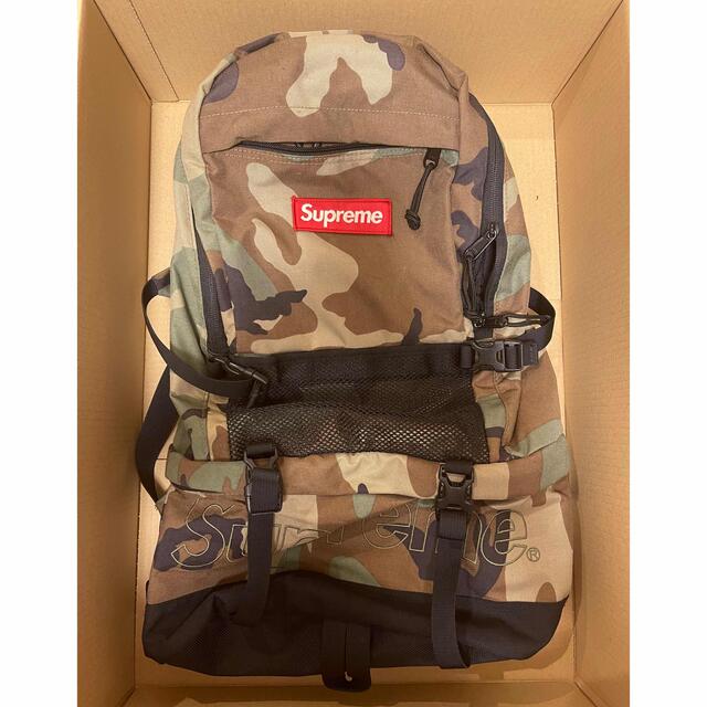 back pack supreme シュプリーム　カモ　迷彩　バックパック