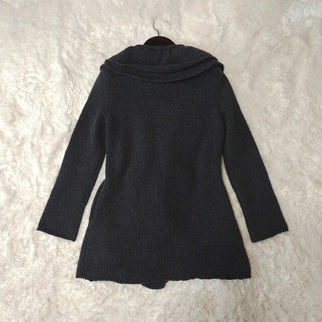 美品☆ FOXEY フォクシー ロングカーディガン 上質ウールニット 希少